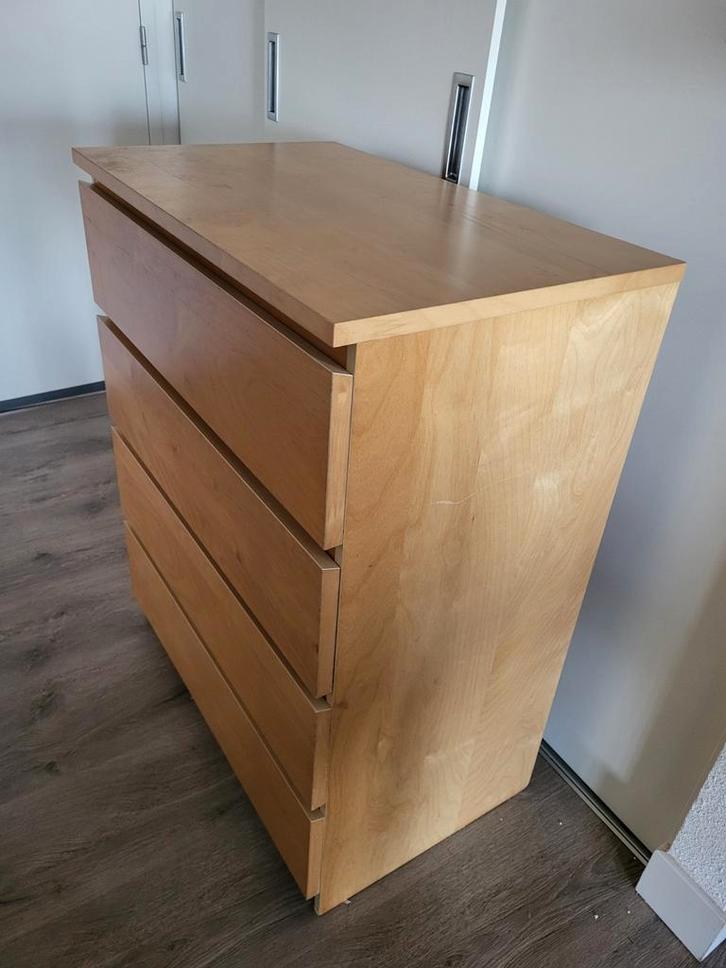 Malm ladekast - Ikea - goede staat, Huis en Inrichting, Kasten | Ladekasten, Gebruikt, Minder dan 100 cm, 50 tot 100 cm, 25 tot 50 cm