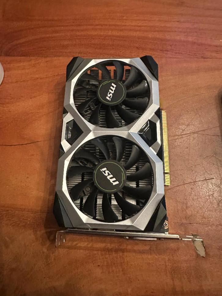 MSI Gaming GeForce GTX 1650 (GTX 1650 D6 Ventus XS OC 4GB, Computers en Software, Videokaarten, Gebruikt, Overige chipsets, PCI-Express 3.0