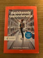 Basiskennis taalonderwijs, 3e druk, pabo., Boeken, Ophalen of Verzenden, Zo goed als nieuw, Henk Huizenga, Rolf Robbe, Nederlands