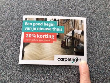 20% korting bij Carpetright (Goed lezen) beschikbaar voor biedingen