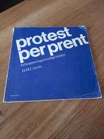 D.H. COUVEE Protest per prent Schoppen tegen heilige huisjes, Ophalen of Verzenden, Gelezen