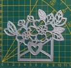 Snijmal  envelop/ bloem, Hobby en Vrije tijd, Ophalen of Verzenden, Zo goed als nieuw, Overige thema's, Pons of Mal