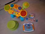 Pakket van 3:  Vtech speelgoed drumstel tablet camera, Ophalen of Verzenden, Zo goed als nieuw