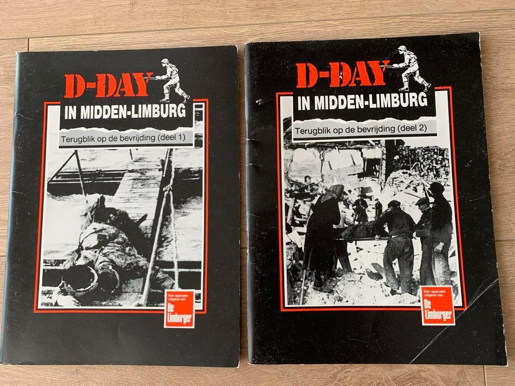 D-Day in Midden Limburg - Bevrijding (2 delen), Ophalen of Verzenden, Algemeen, Tweede Wereldoorlog, Gelezen