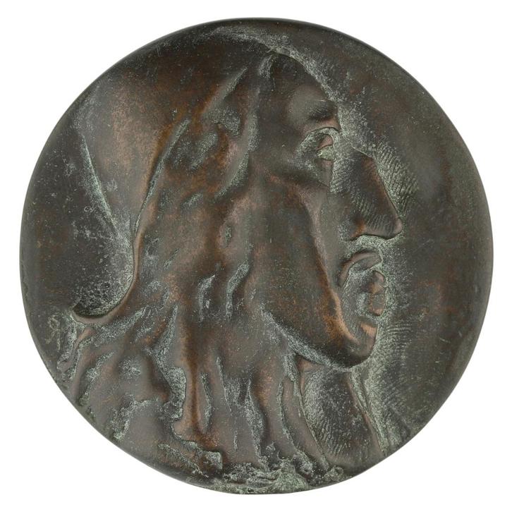 Jos Reniers - Penning, 2005 : Gebroeders de Witt, Postzegels en Munten, Penningen en Medailles, Brons, Nederland, Verzenden