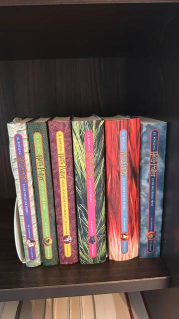 6 harry potter boeken hardcover beschikbaar voor biedingen