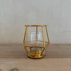 Ikea windlichtje waxinelichthouder goudkleurig, Huis en Inrichting, Woonaccessoires | Kandelaars en Kaarsen, Ophalen of Verzenden