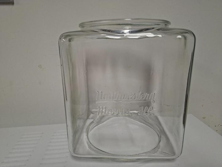 Glazen globe nortwestern kauwgom automaat, Verzamelen, Automaten | Overige, Nieuw, Ophalen of Verzenden