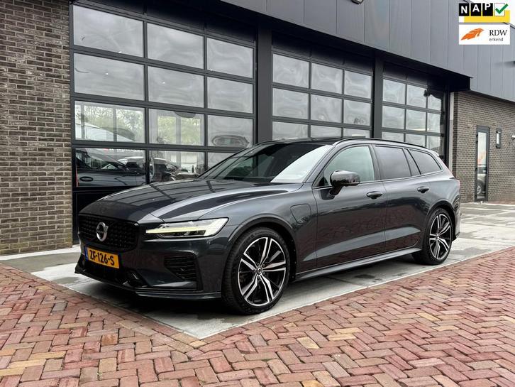 Volvo V60 2.0 T8 Twin Engine AWD R-Design | Polestar Enginee, Auto's, Volvo, Bedrijf, Te koop, V60, 4x4, ABS, Achteruitrijcamera