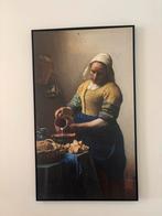 Wanddecoratie Melkmeisje - Johannes Vermeer, Huis en Inrichting, Woonaccessoires | Wanddecoraties, Ophalen, Zo goed als nieuw