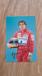 Foto 10x15 Ayrton Senna met handtekening (print) # McLaren, Verzenden, Nieuw, Formule 1