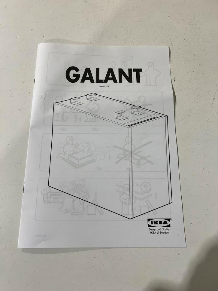 2x IKEA GALANT onderkast Bureau - Nieuw in doos, Huis en Inrichting, Bureaus, Nieuw, Bureau, Ophalen