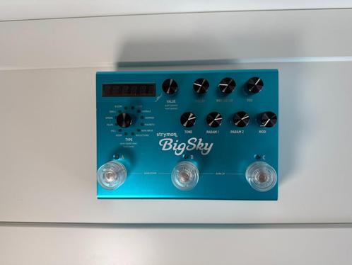 Strymon Big Sky Reverb Effectpedaal, Muziek en Instrumenten, Effecten, Reverb, Ophalen