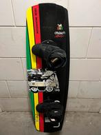 Wakeboard (140 cm), bindingen en wheeliebag, Watersport en Boten, Wakeboarden, Ophalen, Gebruikt