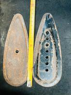 Motortank plaatjes met rubber kniesteunen., Ophalen of Verzenden