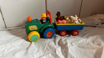 Kiddieland muzikale muziek tractor met licht & geluid beschikbaar voor biedingen