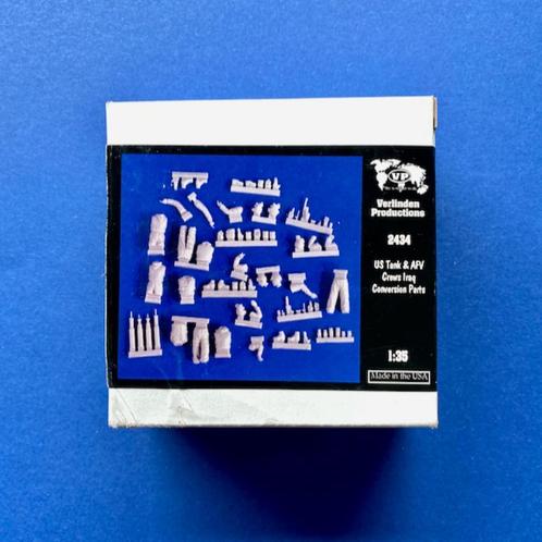 Verlinden	2434	US Tank & AFV Crews Iraq Conversion 1/35, Hobby en Vrije tijd, Modelbouw | Figuren en Diorama's, Nieuw, 1:35 tot 1:50