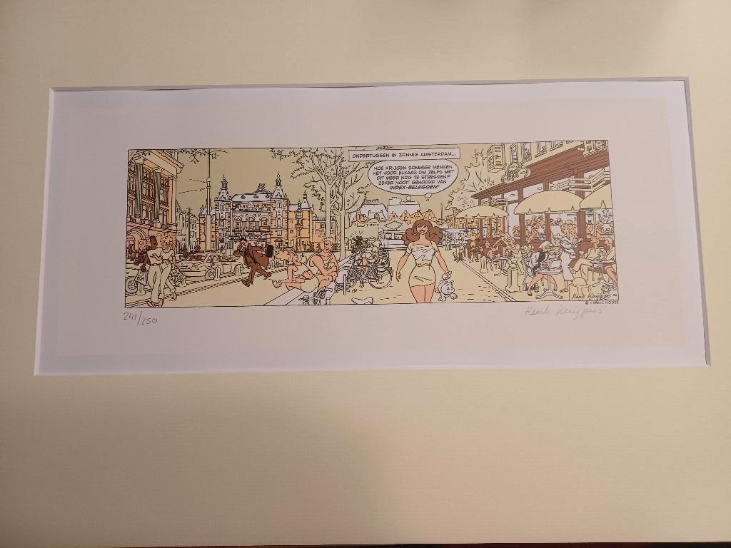 Henk Kuijpers, Met lijst, Rechthoekig Liggend, Ophalen of Verzenden, Zo goed als nieuw