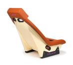 NRG Prisma GT Stardust Dulce de leche Bruin leder Kuipstoel, Auto diversen, Ophalen of Verzenden