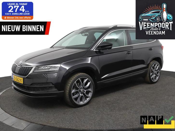Skoda Karoq 1.5 TSI Headup Camera Airco Cruise Automaat NAVI, Auto's, Skoda, Bedrijf, Te koop, Karoq, ABS, Achteruitrijcamera