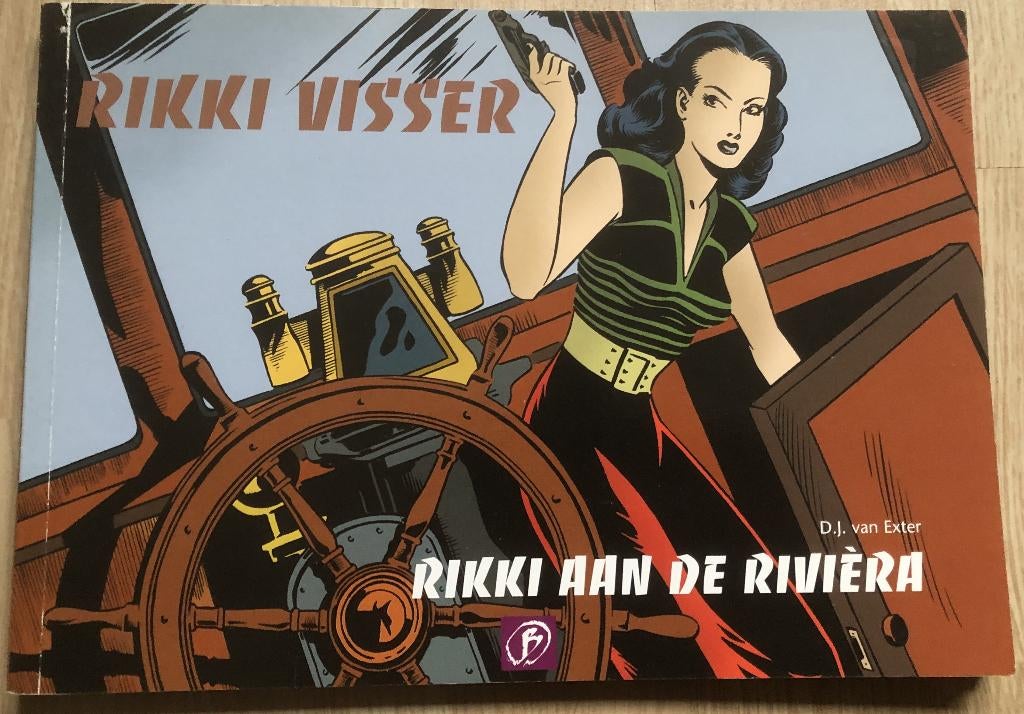 RIKKI VISSER - RIKKI AAN DE RIVIERA, Boeken, Eén stripboek, Ophalen of Verzenden, Zo goed als nieuw