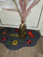 Decoratieve vaas met pluimen, Huis en Inrichting, Ophalen of Verzenden, Gebruikt