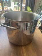 Grote rvs pan, Huis en Inrichting, Keuken | Potten en Pannen, Ophalen, Zo goed als nieuw, Rvs, Kookpan of Snelkookpan