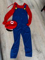 Super Mario Verkleedpak Maat S (164-170), Kinderen en Baby's, Carnavalskleding en Verkleedspullen, Ophalen of Verzenden, Zo goed als nieuw