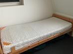 Eenpersoons bed inclusief matras, 220x90, Ophalen, Gebruikt, 90 cm, Eenpersoons