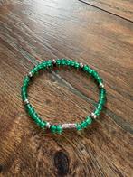 Rebel & Rose groen armbandje maat S, Ophalen of Verzenden, Zo goed als nieuw, Elastiek, Met bedels of kralen