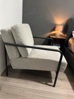 Fauteuil van het merk Zuiver - Grijze Stijlvolle Stoel, Ophalen, 100 tot 125 cm, Nieuw, 75 tot 100 cm