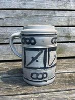 Bierpul steengoed kruik Bierkruik Westerwald 18e eeuw, Antiek en Kunst, Ophalen of Verzenden