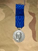 Zilveren noc medaille groot model, Verzenden, Landmacht, Nederland, Lintje, Medaille of Wings