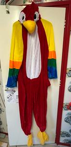 Carnaval kleding - papagaai, Ophalen of Verzenden, Zo goed als nieuw