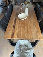 Eettafel  190x95 teakhout, Huis en Inrichting, Tafels | Eettafels, Ophalen, Gebruikt, Teakhout, 200 cm of meer
