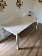 Stevig Wit Bureau, Huis en Inrichting, Bureaus, Ophalen of Verzenden, Gebruikt, Bureau