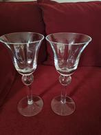 Handgeblazen wijnglazen, Glas of Glazen, Ophalen of Verzenden, Effen, Glas