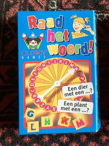 Raad het Woord 6+ | 2-8 personen beschikbaar voor biedingen