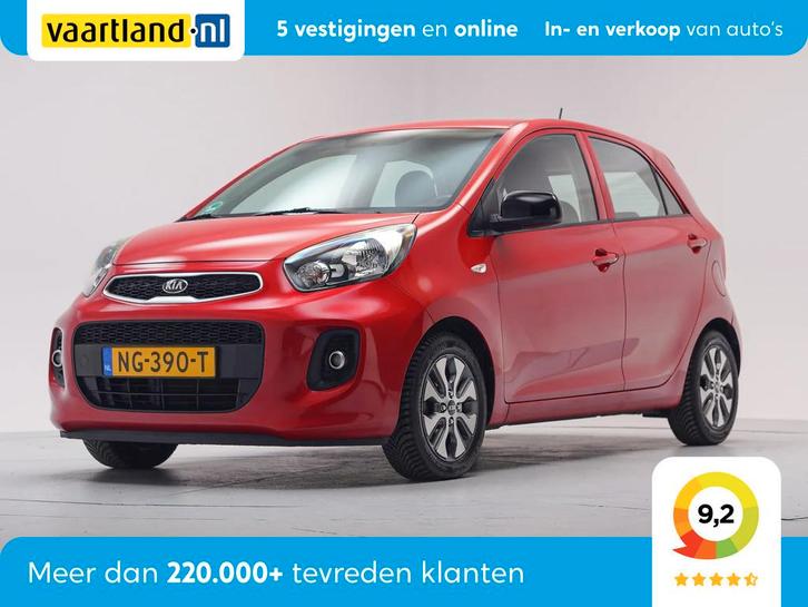 Kia Picanto 1.0 CVVT EconomyPlusLine 5-drs [ Navi Camera Tre, Auto's, Kia, Bedrijf, Te koop, Picanto, ABS, Achteruitrijcamera