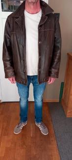 Mooie bruine PME leren jas, Kleding | Heren, Jassen | Winter, Maat 52/54 (L), Bruin, Ophalen of Verzenden, Zo goed als nieuw