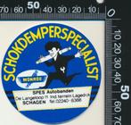 Sticker: Spes Autobanden - Schokdemperspecialist - Schagen, Auto of Motor, Ophalen of Verzenden
