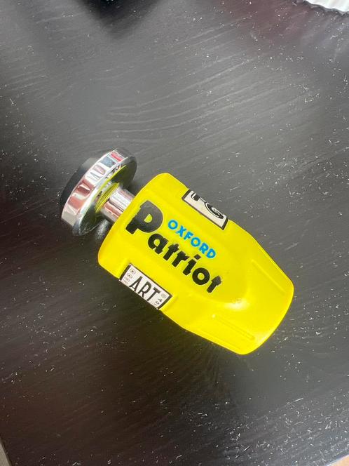 Te koop: Oxford Patriot ART-scooterslot, Motoren, Accessoires | Sloten, Zo goed als nieuw, Ophalen of Verzenden