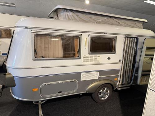 ERIBA TROLL 530 GT VASTBED ZITJE LUIFEL TOPSTAAT, Caravans en Kamperen, Caravans, Bedrijf, tot en met 3, 750 - 1000 kg, Standaardzit