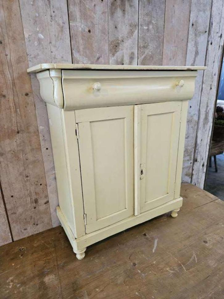 oud poppenhuis kastje ``WOONWINKEL RUSTIEK``, Antiek en Kunst, Antiek | Speelgoed, Ophalen of Verzenden