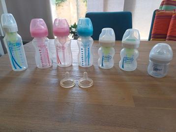 Set Dr. Brown's flesjes 6 stuks en 1 Avent (nieuw) beschikbaar voor biedingen