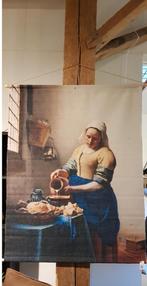 NIEUW: Wandkleed Melkmeisje Vermeer 100x130cm- Countryfield, Ophalen