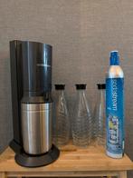 Sodastream Crystal + 2 CO2 cilinders + 3 flessen, Ophalen, Gebruikt