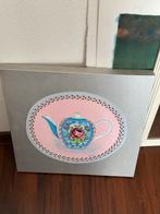 2 Handgemaakte Schilderijen Pip Style Uniek Set van 2 stuks, Ophalen, Nieuw, Schilderij, 50 tot 75 cm