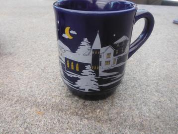 nieuwe Van Well Gluhwein of chocomelk beker / mok , 0,2 ltr beschikbaar voor biedingen