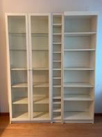 Boekenkast met / of vitrinekast (IKea Billy), Huis en Inrichting, Ophalen, Met deur(en), 200 cm of meer, 50 tot 100 cm
